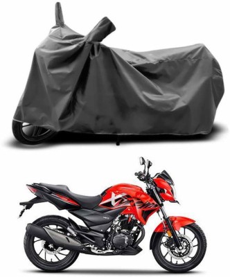 ANTHUB Two Wheeler Cover for Hero(Xtreme 200R, Grey)