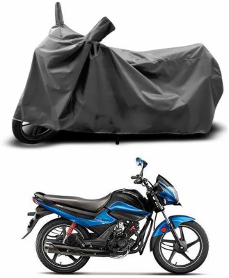 ANTHUB Two Wheeler Cover for Hero(Splendor I Smart, Grey)