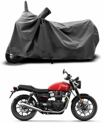 ANTHUB Two Wheeler Cover for Triumph(Grey)