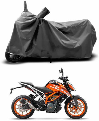 SEBONGO Two Wheeler Cover for KTM(Duke 390, Grey)
