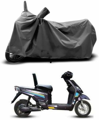 ANTHUB Two Wheeler Cover for Hero(Electric NYX, Grey)