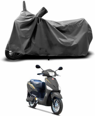 ANTHUB Two Wheeler Cover for Hero(Electric Optima, Grey)