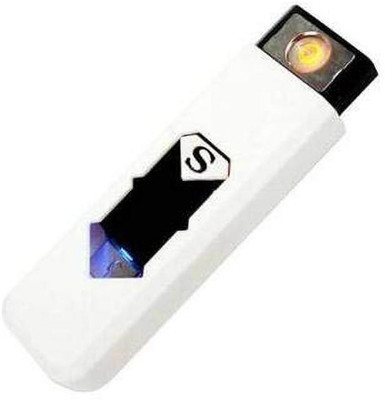 Gabbar Mini Pocket Size Rechargeable Pen drive Design Lighter (White) Pen Drive Shape Lighter (White) Cigarette Lighter(White)