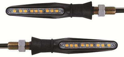 Avinavv Side, Front LED Indicator Light for KTM Duke 200(Blue)