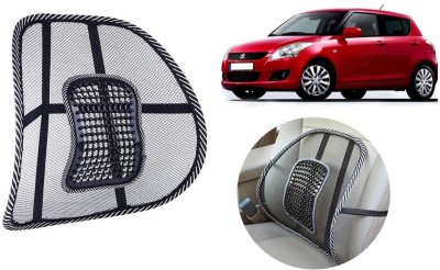 Auto Kite Polyester, Nylon Seating Pad For  Maruti Suzuki New Swift(Front Seats, Back Seat, Home, Office Black, Grey)