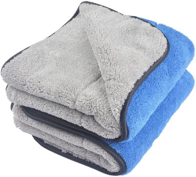 Auto Hub Microfiber Vehicle Washing  Cloth(Pack Of 2, 800 GSM)