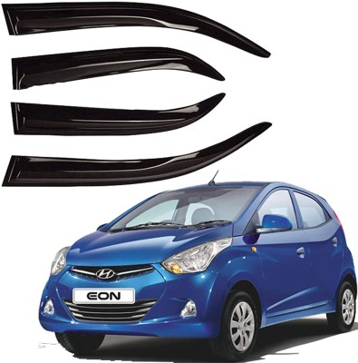 Nandini Tape on Black Window Visor(Black Set of 4)