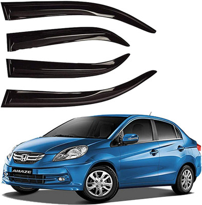 RSE For Front, Rear Wind Deflector(Tinted Honda Amaze)