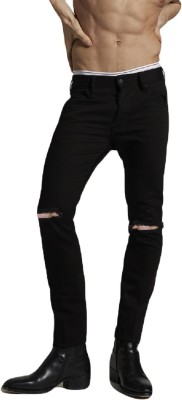 Krossbone Slim Men Black Jeans