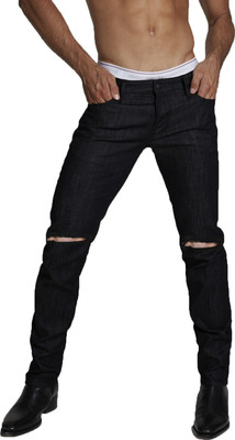 NEET Slim Men Black Jeans