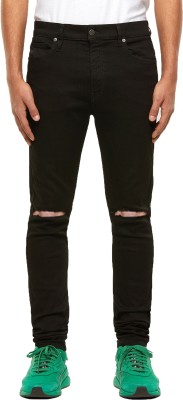 NEET Slim Men Black Jeans