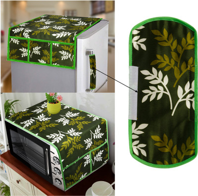 E-Retailer Refrigerator  Cover(Width: 99 cm, Green)