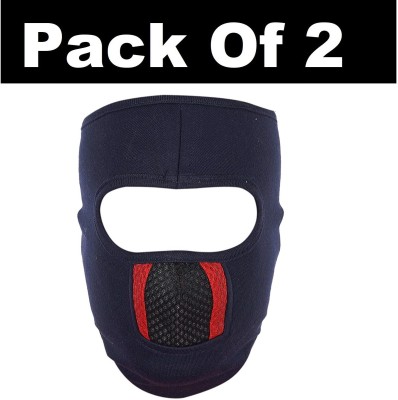 IM UNIQUE Blue Bike Face Mask for Men & Women(Size: Free,  Balaclava)