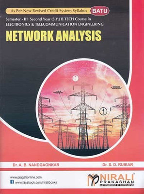 NETWORK ANALYSIS (For DBATU - Semester 3 - Electronics and Telecommunication (E&TC) Engg)(Paperback, Dr. A B Nandgaonkar, Dr. S D Ruikar)