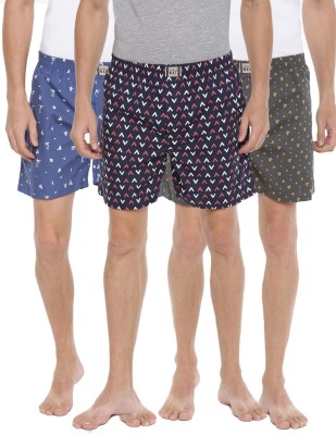 Force NXT Super Combed Cotton Printed Men Boxer