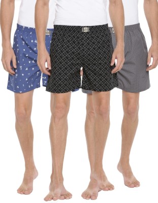 Force NXT Super Combed Cotton Printed Men Boxer