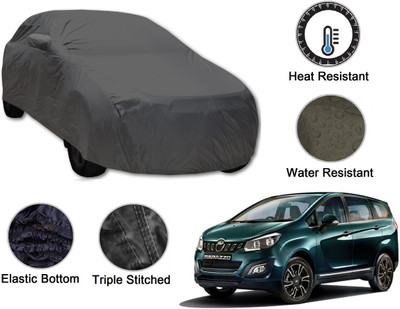 Amanzo Car Cover For Mahindra Marazzo (With Mirror Pockets)(Grey)