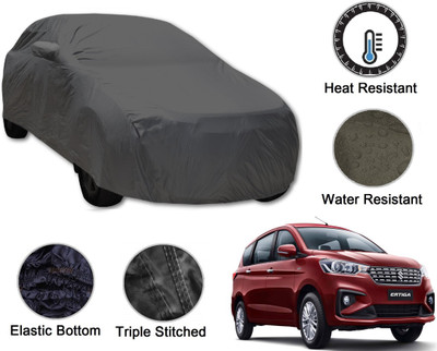 Auto Hub Car Cover For Maruti Suzuki Ertiga (With Mirror Pockets)(Grey)