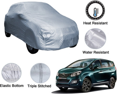 Auto Hub Car Cover For Mahindra Marazzo (Without Mirror Pockets)(Silver)