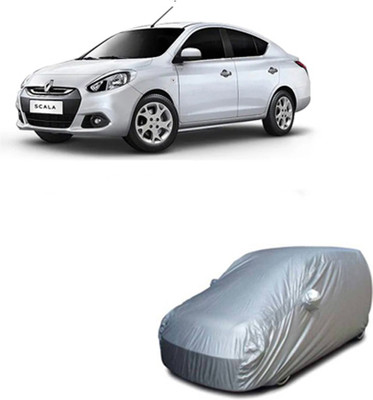 RPSENTTERPR Car Cover For Renault Scala (With Mirror Pockets)(Silver, For 2020 Models)