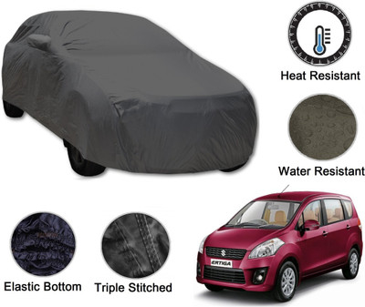 Auto Hub Car Cover For Maruti Suzuki Ertiga (With Mirror Pockets)(Grey)