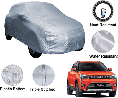 Auto Hub Car Cover For Mahindra XUV 300 (Without Mirror Pockets)(Silver)