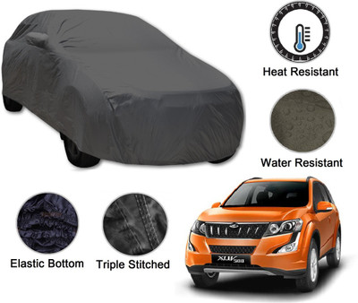 Auto Hub Car Cover For Mahindra XUV 500 (With Mirror Pockets)(Grey)