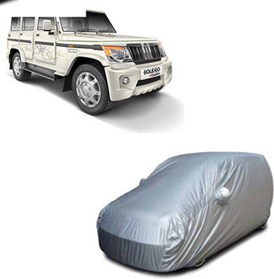 RPSENTTERPR Car Cover For Mahindra Bolero (With Mirror Pockets)(Silver, For 2020 Models)