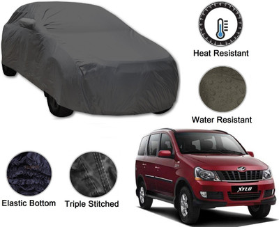 Auto Hub Car Cover For Mahindra Xylo (With Mirror Pockets)(Grey)