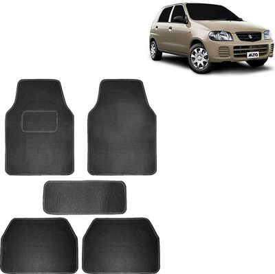 Rhtdm Fabric Standard Mat For  Maruti Suzuki Alto(Black)