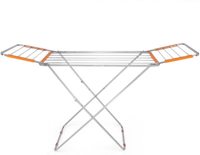 Flipkart SmartBuy Steel Floor Cloth Dryer Stand SS-CLOTHSTAND-BEDSTYLE-ORANGE(1 Tier)