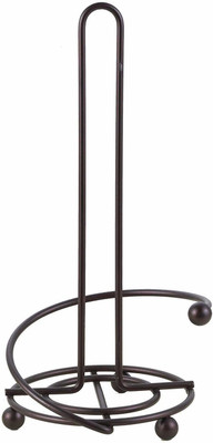 manzees 1 Compartments Iron Napkin Holder(Black)