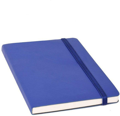 Family store Notepad/Notebook A5 Diary Ruled 196 Pages(Blue)