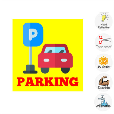 pilot18 PARKING Emergency Sign(Reflective Sign)