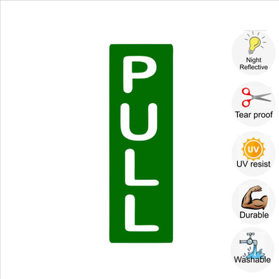 pilot18 PULL Emergency Sign(Reflective Sign)