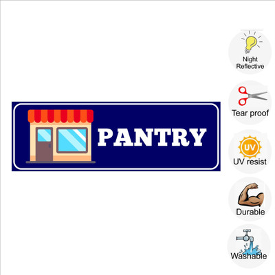 pilot18 PANTRY Emergency Sign(Reflective Sign)