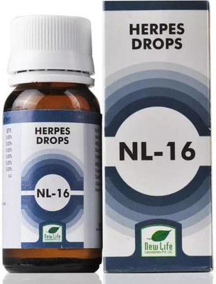 New Life Laboratories NL-16-Herpes Drops(3 x 30 ml)