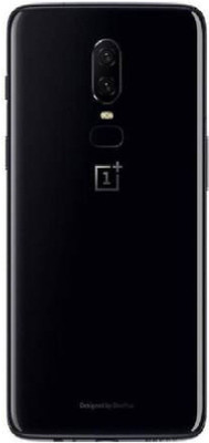 Heinibeg Store Oneplus 6T Back Panel(Black)