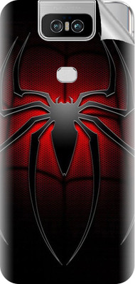 tiddler Asus Zenfone 6Z Mobile Skin(Black, Red)
