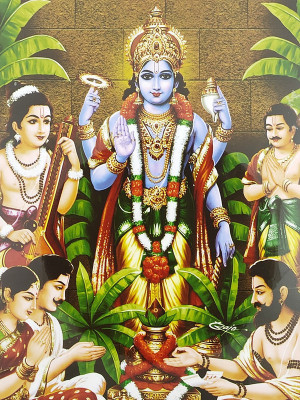 SAI BALAJI ACRALICS Satyanarayana swamy Religious Frame