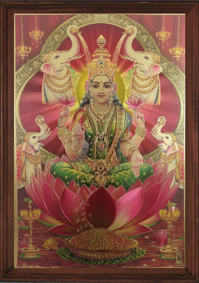 SAI BALAJI ACRALICS Lakshmi Religious Frame