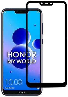 Express Buy Edge To Edge Tempered Glass for Honor 8C(Pack of 1)