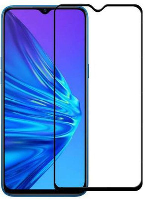 BeeVault Edge To Edge Tempered Glass for Realme 5i(Pack of 1)