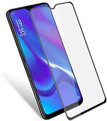 BeeVault Edge To Edge Tempered Glass for Realme C3(Pack of 1)