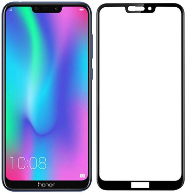 Express Buy Edge To Edge Tempered Glass for Honor 8C(Pack of 1)