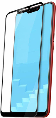 Express Buy Edge To Edge Tempered Glass for Realme C1(Pack of 1)