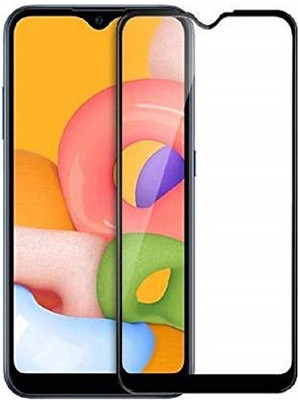 HOBBYTRONICS Edge To Edge Tempered Glass for SAMSUNG GALAXY M01(Pack of 1)