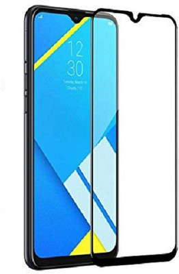 Express Buy Edge To Edge Tempered Glass for Realme 5i(Pack of 1)