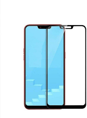 Express Buy Edge To Edge Tempered Glass for Realme C1(Pack of 1)