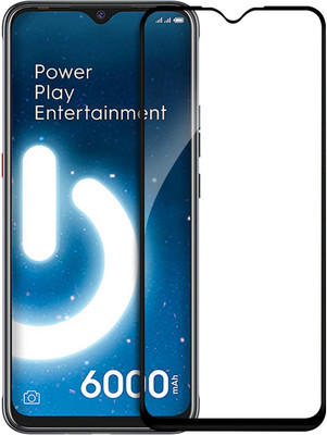 CHVTS Edge To Edge Tempered Glass for Tecno Spark Power 2(Pack of 1)